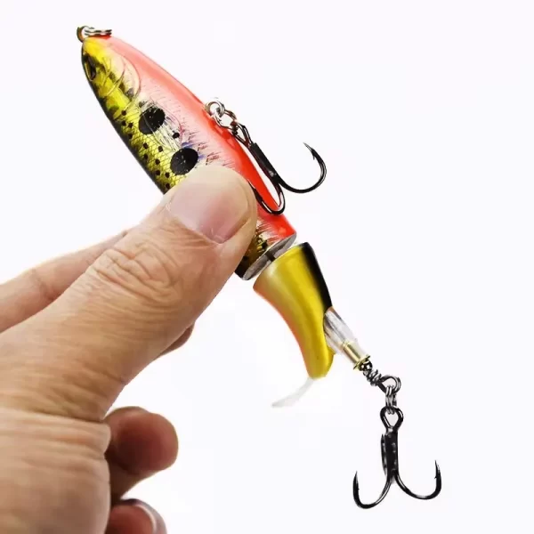 Amostra Flutuante Swimbait Whopper Plopper 9cm 13g - Image 3