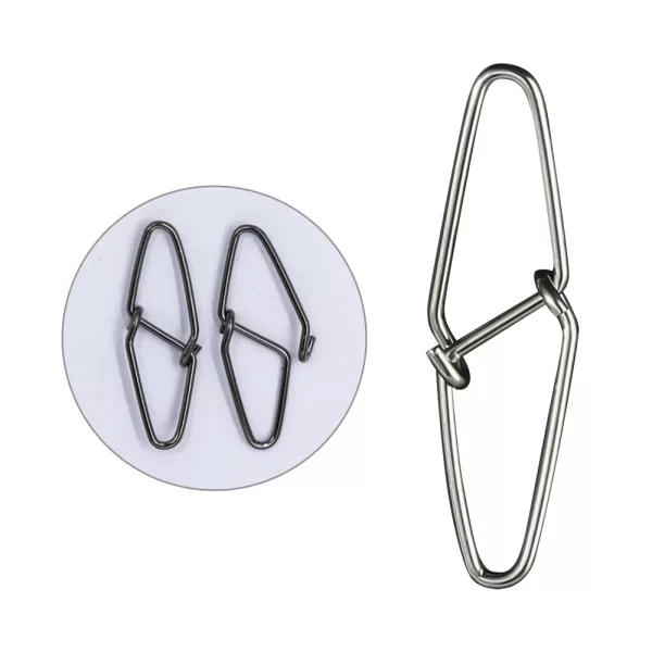 Conectores de Aço Inoxidável DNDYUJU com Pino Diamante (50 unidades) - Image 3