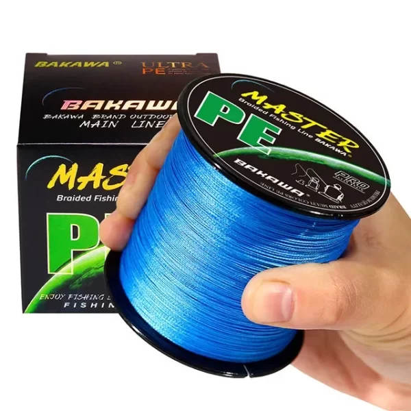Linha Trançada BAKAWA 4 Fios 100M/300M/500M/1000M Multifilamento - Image 8
