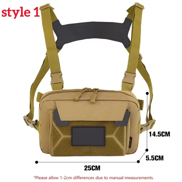Bolsa de Peito Impermeável para Pesca e Outdoor com Grande Capacidade - Image 6