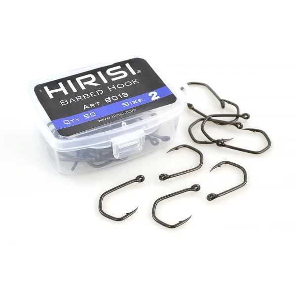 Anzóis com Farpa HIRISI PTFE em Aço Inoxidável Carbono (50 unidades) - Image 6