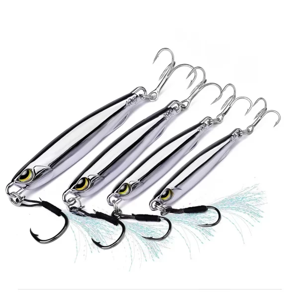 Amostra Spoon Jigging SANMO 15g-40g para Predadores