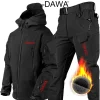 Fato de Pesca DAWA Softshell Térmico e Impermeável (Casaco e Calça) - Image 8