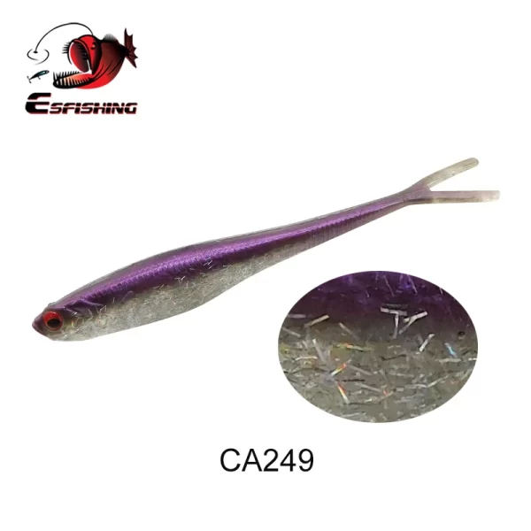 Amostra Softbait (Fluke) ESFISHING Real Shad 130mm -  6 Unidades - Image 14