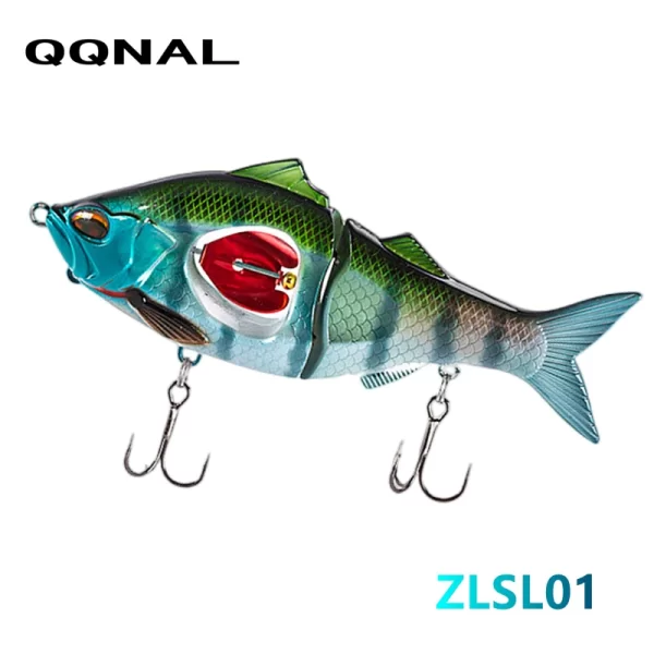 Amostra Swimbait Articulada com Hélice 83mm-113mm, 10g-23g para Predadores - Image 8