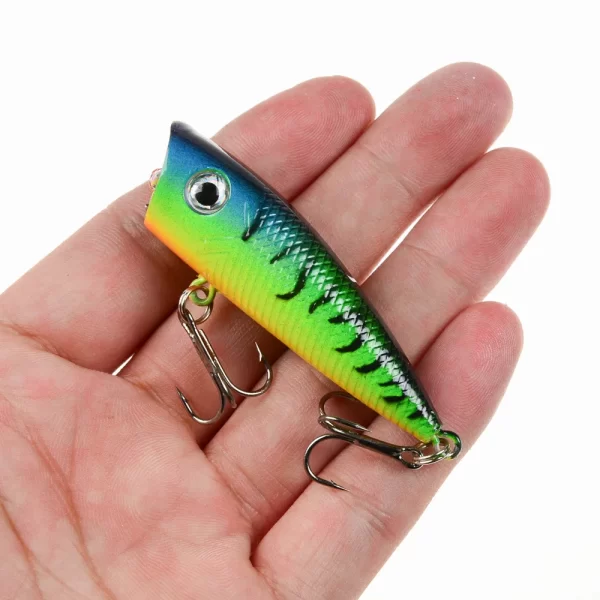 Amostra Hardbait Flutuante Popper 6.5g 6cm - Image 18