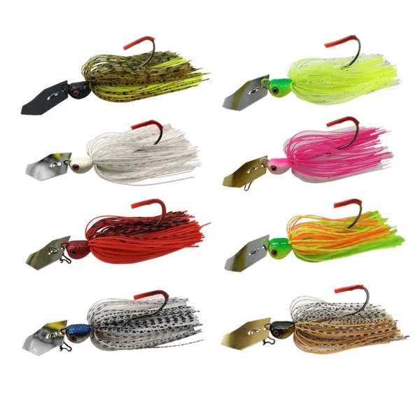 Amostra Chatterbait Mycena 14g/18g Blade Jig para Achigã e Predadores - Image 3