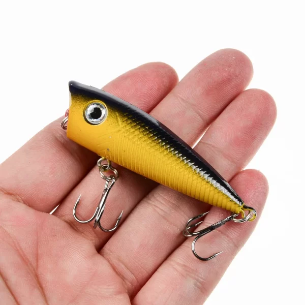 Amostra Hardbait Flutuante Popper 6.5g 6cm - Image 14