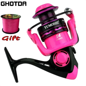 Carreto GHOTDA Spinning 2000-7000 Drag 12kg 5.2:1