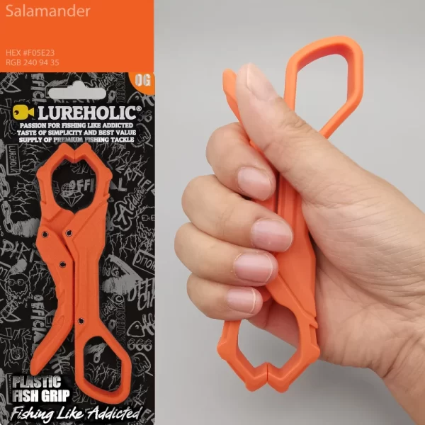 Alicate LUREHOLIC Fish Grip Mini de Plástico 13.5cm Leve e Seguro - Image 9