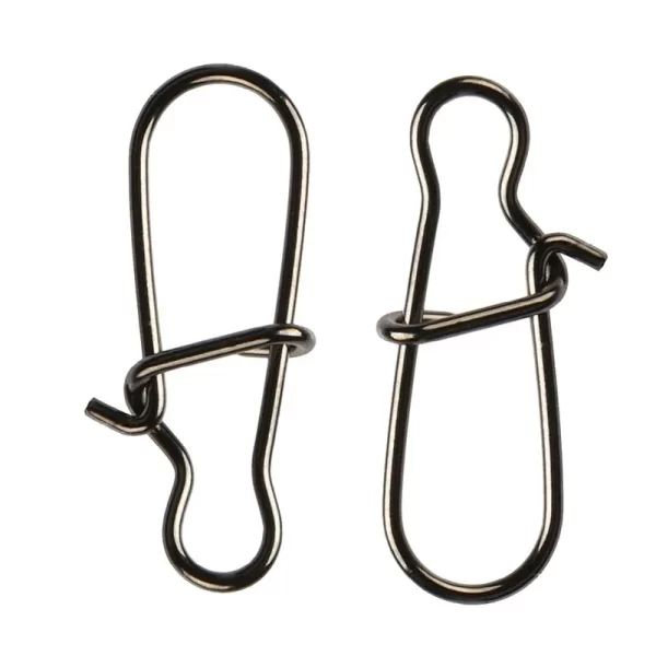 Conjunto de 50/100 Engates Rápidos em Aço Inoxidável Fastlock para Amostras e Destorcedores