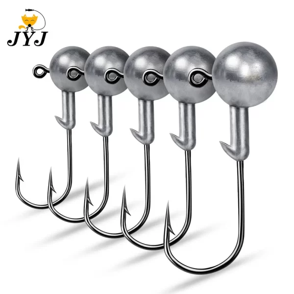 Anzol Jig Head JYJ para Amostras Soft e Criaturas Artificiais - 1g a 28g