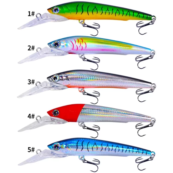 Amostra Jerkbait HENGJIA Deep 24cm 95g para Grandes Predadores - Image 3