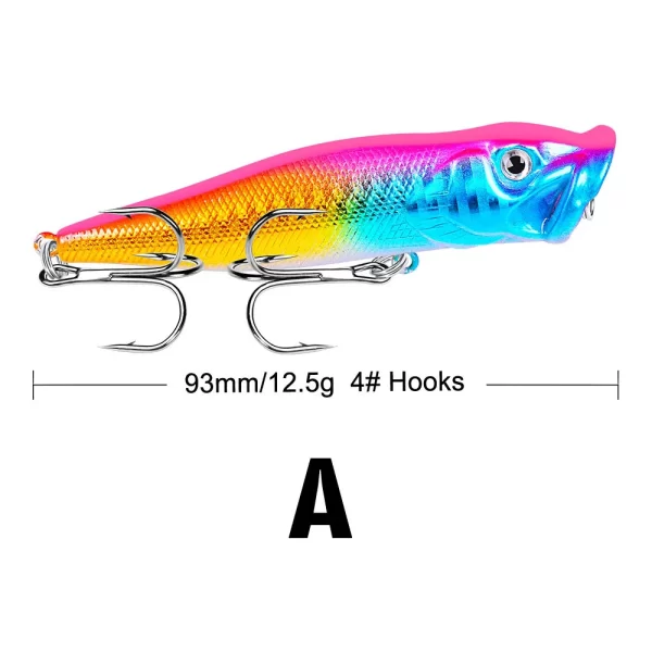 Amostra Flutuante Flysand Popper 93mm 12.5g - Image 10