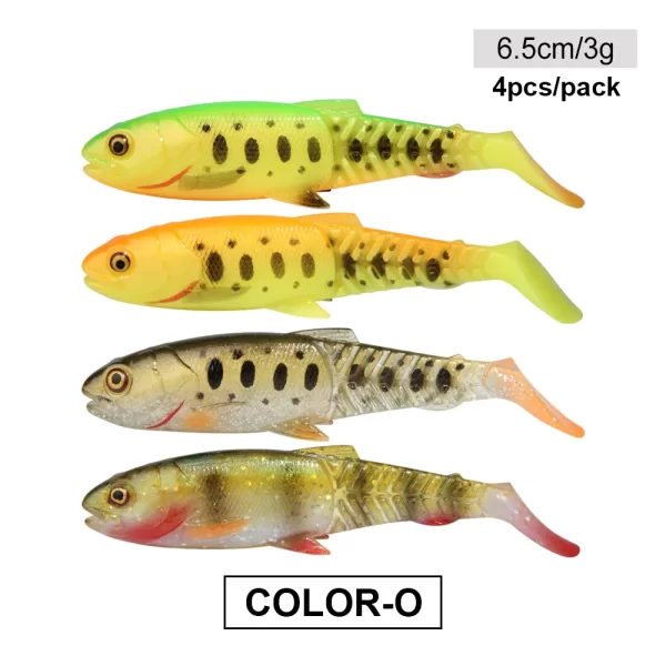 Conjunto de Amostras Swimbait com Cauda em T 3g-18.4g (2-4 Unidades) - Image 22