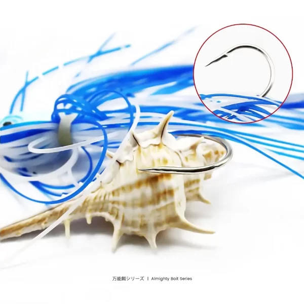 Amostra Spinnerbait Bazooka 15g 90mm com Saia de Silicone - Image 4