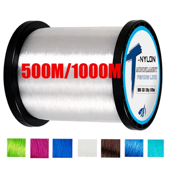 Linha Monofilamento ThornsLine 1000m Fluorocarbono