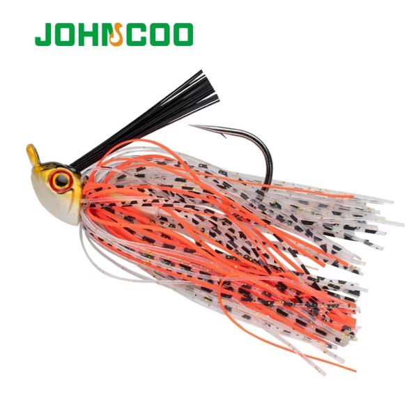 Amostra Jig JOHNCOO 12g Weedless para Achigã e Predadores