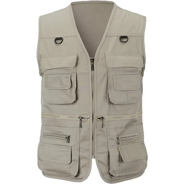Colete de Pesca e Outdoor com Multi-Bolsos (Tamanhos M-2XL) - Image 3