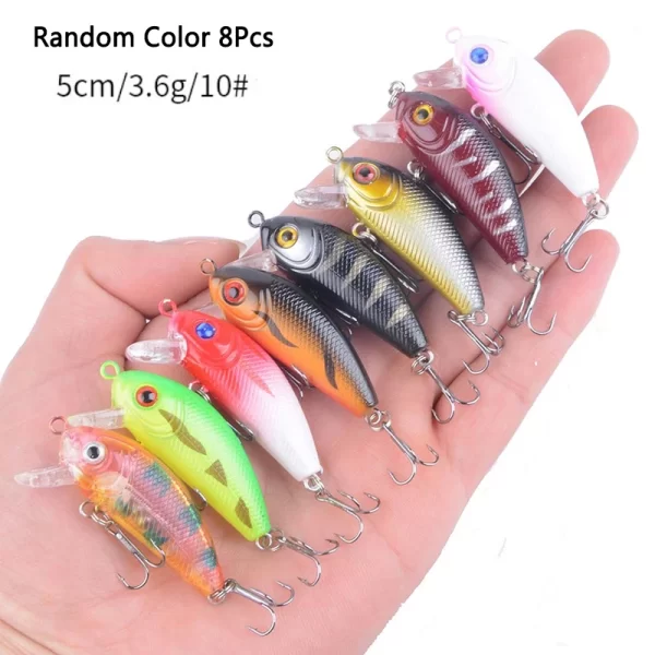 Conjunto de Amostras Crankbait Flutuantes 4.5cm 4g - Image 4