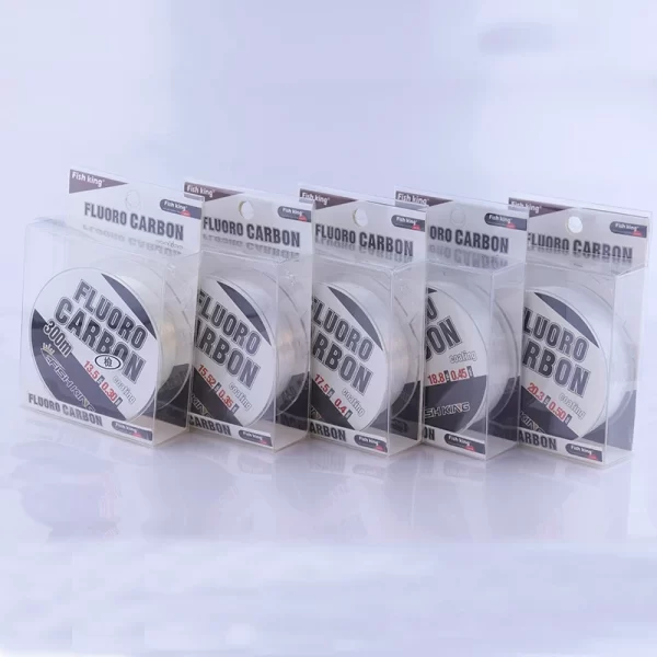 Linha de Pesca Monofilamento OKUQUBE, Fluorocarbono 300m, 0.3-0.5mm - Image 3