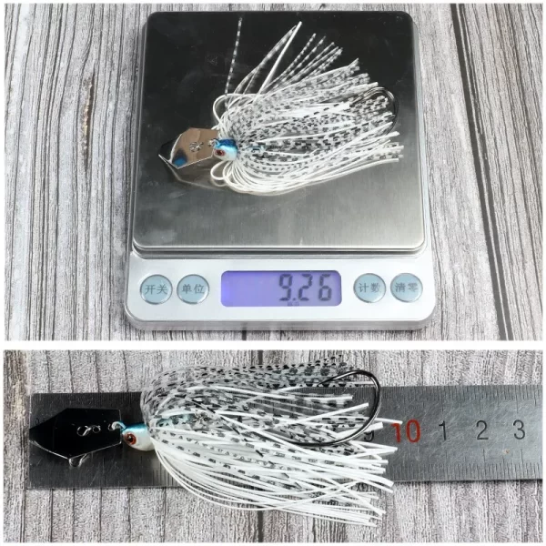 Conjunto de Amostras Chatterbait 94mm 9g com Saia (3 Unidades) - Image 3