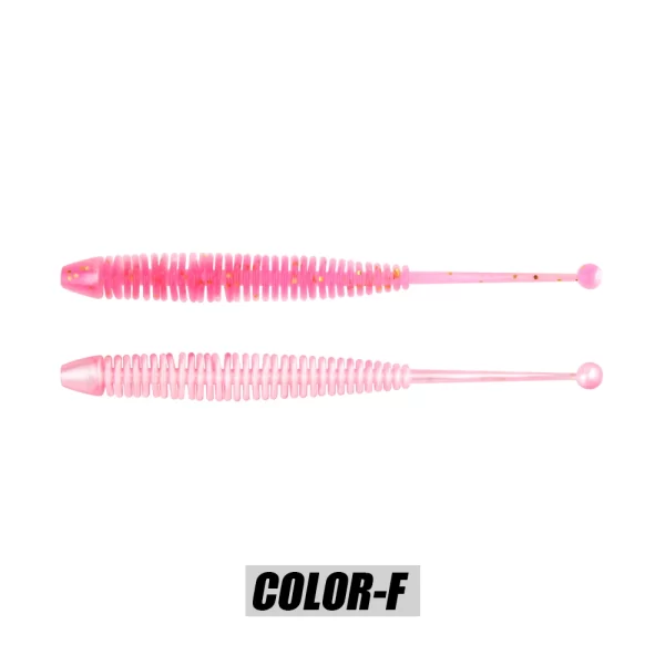 Amostra Softbait Criatura Minhoca Spinpoler 4.7cm-8.2cm (10pcs) - Image 7