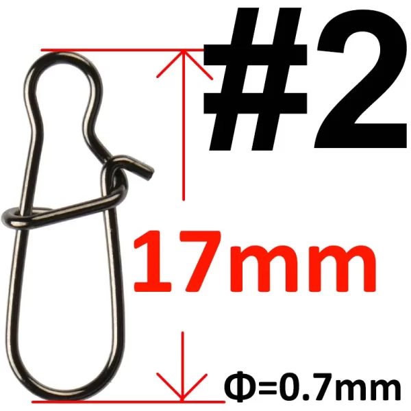 Conjunto de 50/100 Engates Rápidos em Aço Inoxidável Fastlock para Amostras e Destorcedores - Image 8