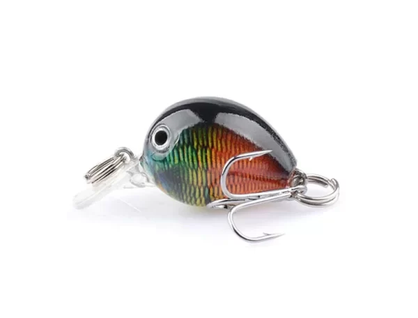Amostra Mini Crankbait Flutuante 3.3cm 2g - Image 9