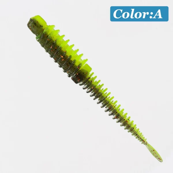 Amostra Softbait Criatura Larva 75mm 1.8g (10 Unidades) - Image 7