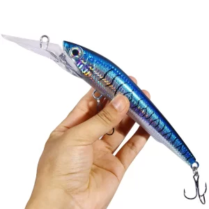 Amostra Jerkbait HENGJIA Deep 24cm 95g para Grandes Predadores