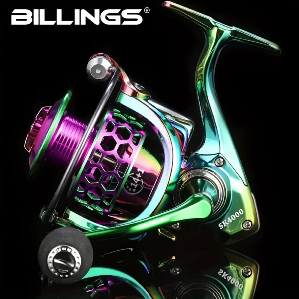 Carreto Spinning Billings SK 1000-6000 Drag 30kg 5.0:1/4.7:1 - Image 2