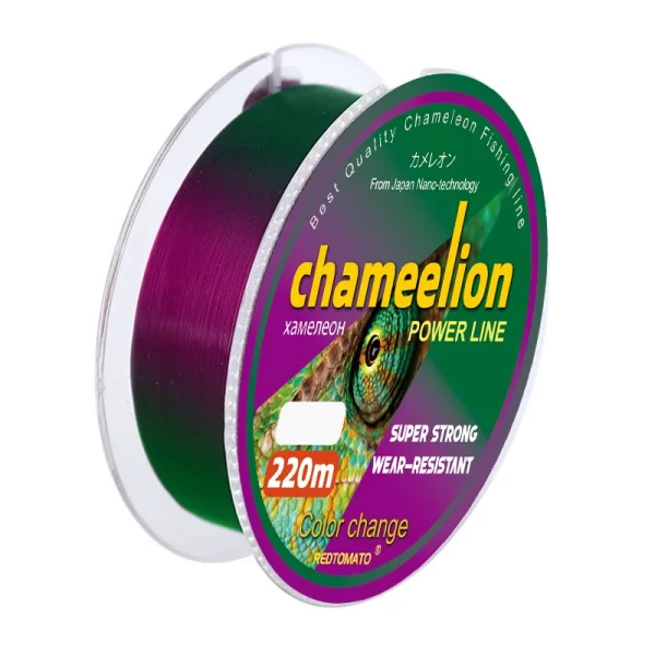 Linha de Pesca Monofilamento Fluorocarbono Revestido 220m, Mudança de Cor, Alta Resistência - Image 2