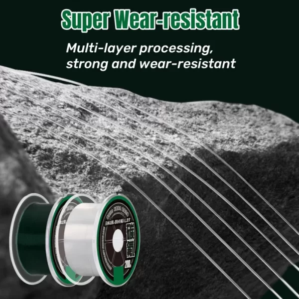 Linha de Pesca Monofilamento TORAY 200m com Revestimento de Fluorocarbono - Image 4