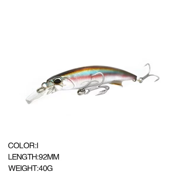 Amostra Jerkbait Sinking 92mm 40g - Image 16