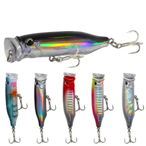 Amostra Flutuante Popper Topwater 10g 6.5cm