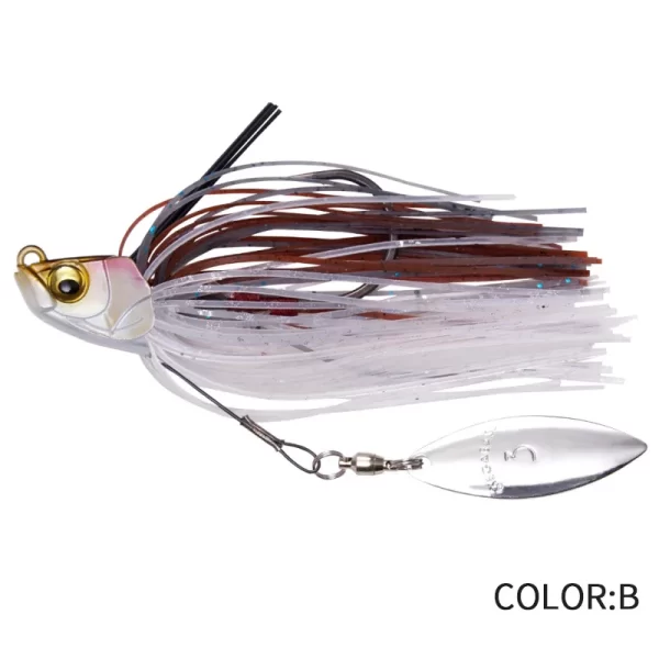 Amostra Jig com Spinner e Saia de Silicone 13.5g - Image 10