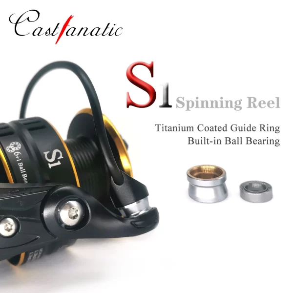 Carreto Spinning CastFanatic S1 2000-4000 Drag 8-10kg - Image 3