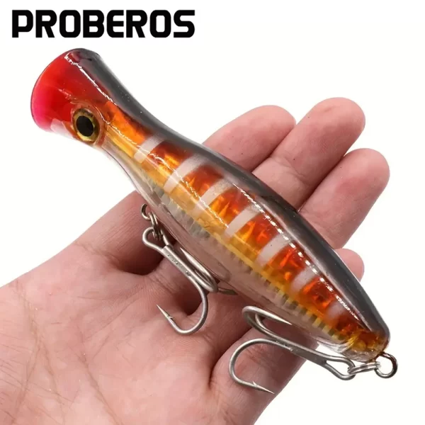 Amostra Topwater Popper PROBEROS 13cm 43g - Image 5