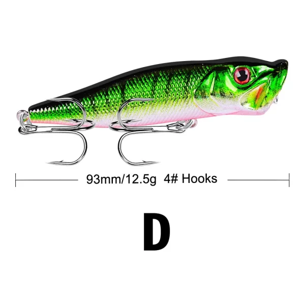 Amostra Flutuante Flysand Popper 93mm 12.5g - Image 8