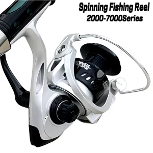 Carreto Spinning GHOTDA 2000-7000 com 10kg de Drag Máximo 5.2:1
