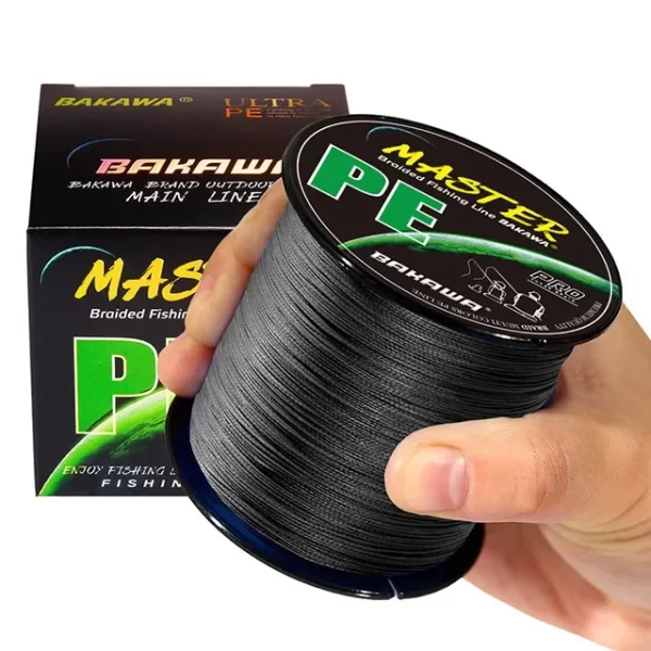 Linha Trançada BAKAWA 4 Fios 100M/300M/500M/1000M Multifilamento - Image 13