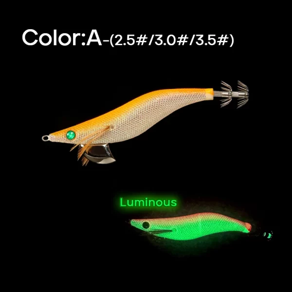 Amostra Hardbait LETOYO Camarão (Palhaço) Fluorescente 2.5-3.5# - Image 9