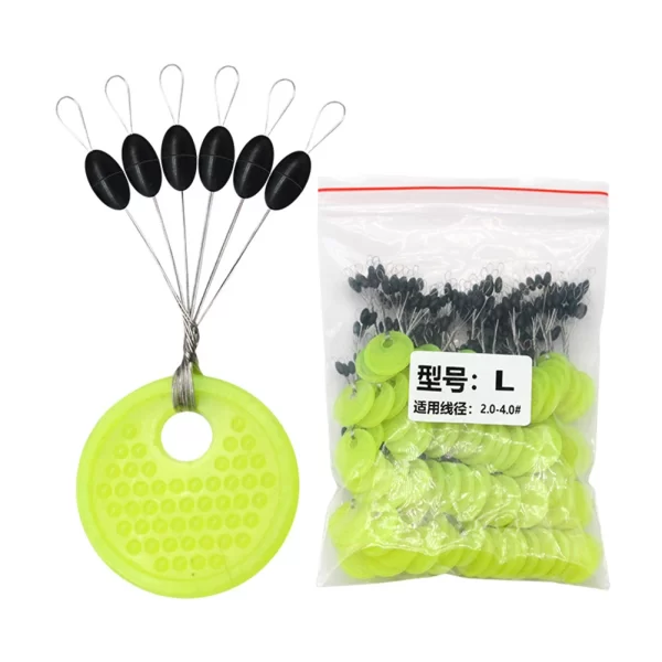 Conjunto de Espaçadores para Pesca com Boias e Flutuadores (60/120 Unidades) - Image 5