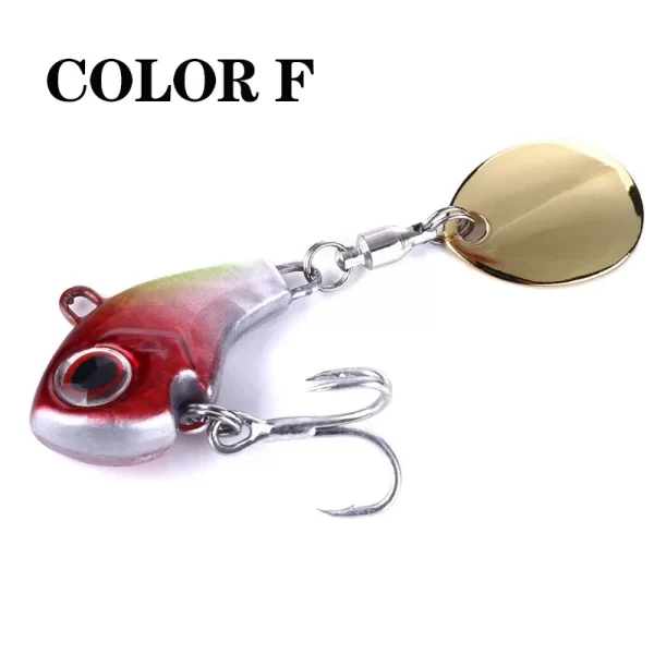 Amostra Spinnerbait SeaKnight com Spinner Tail Realista 9g-22g - Image 8