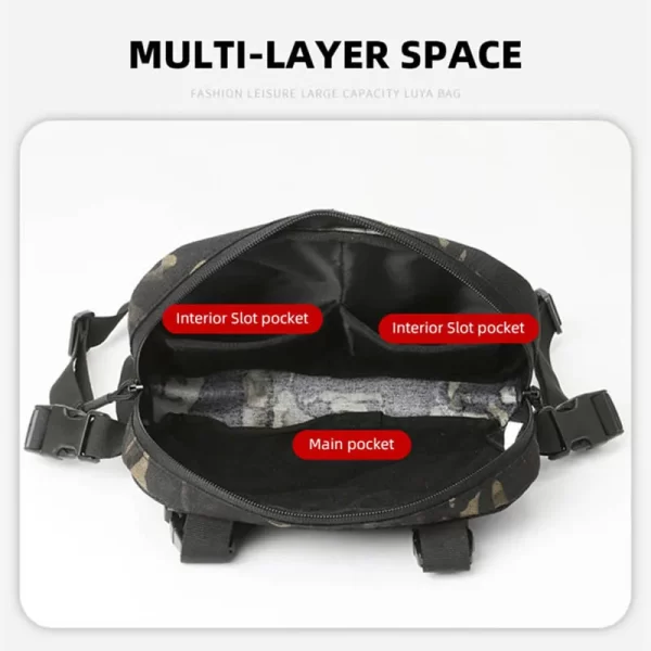 Bolsa de Peito Tática Impermeável para Pesca e Outdoor - Image 2