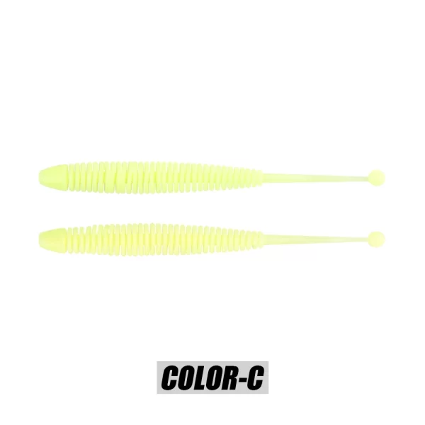 Amostra Softbait Criatura Minhoca Spinpoler 4.7cm-8.2cm (10pcs) - Image 9