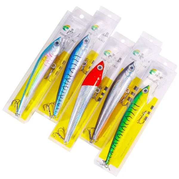 Amostra Jerkbait HENGJIA Deep 24cm 95g para Grandes Predadores - Image 6