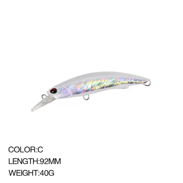 Amostra Jerkbait Sinking 92mm 40g - Image 10