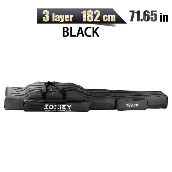 Bolsa de Transporte Dobrável para Canas de Pesca JOSBY 122cm/152cm/182cm - Image 7